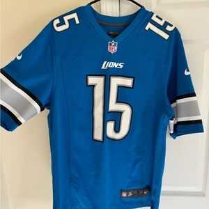 NFL Blue and Silver Men's Jersey